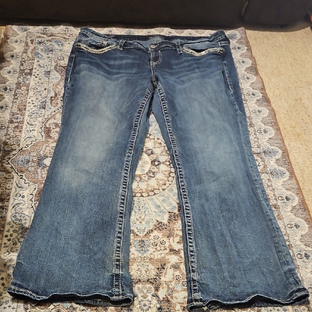 Classic Women's Blue Denim Jeans